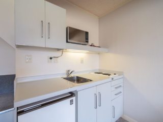 The Village Inn Te Anau kitchenette