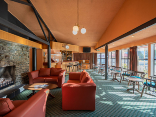 The Village Inn restaurant bar seating